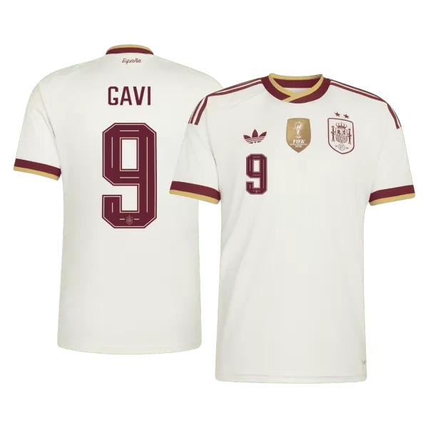 GAVI #9 Spain Away 2 Star Jersey World Cup 2026 - minejerseys