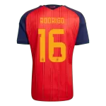 RODRIGO #16 Spain Home Match Jersey Player Version 2026 - minejerseys