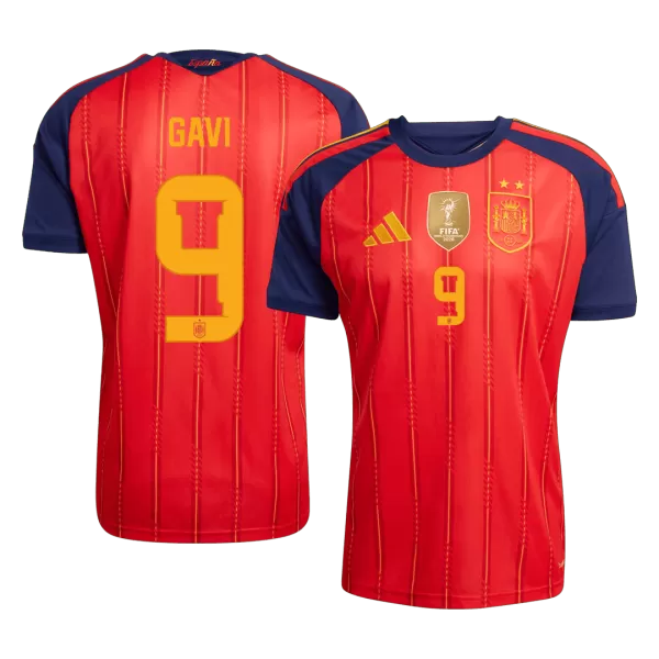 GAVI #9 Spain Home Jersey 2026 - minejerseys