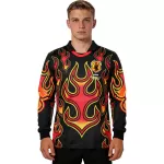 Retro Japan Goalkeeper Long Sleeve Jersey Orange World Cup 1998 - minejerseys