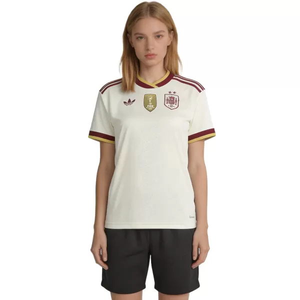 Women's Spain Away 2 Star Jersey World Cup 2026 - minejerseys