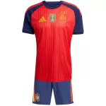 Kids Spain Home 2 Star Jersey Kit World Cup 2026 - minejerseys