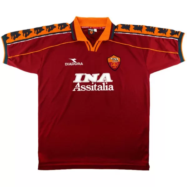 Retro AS Roma Home Jersey 1998/99 - minejerseys