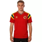 VALDERRAMA #10 Retro Colombia Away Jersey 1990 - minejerseys