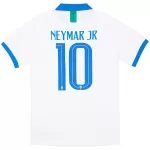 NEYMAR JR #10 Retro Brazil Away Jersey 2019 - minejerseys