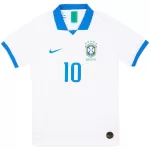 NEYMAR JR #10 Retro Brazil Away Jersey 2019 - minejerseys