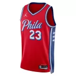 Unisex Philadelphia 76ers Lebron James #23 Red Swingman Jersey - Statement Edition - minejerseys