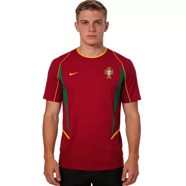 Retro Portugal Home Jersey World Cup 2002 - minejerseys