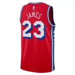 Unisex Philadelphia 76ers Lebron James #23 Red Swingman Jersey - Statement Edition - minejerseys