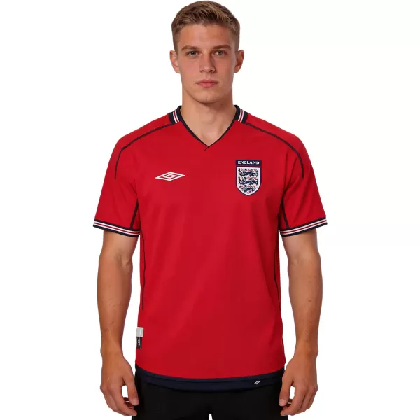 Retro England Away Jersey World Cup 2002 - minejerseys