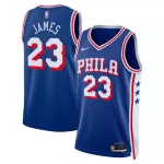 Unisex Philadelphia 76ers Lebron James #23 Royal Swingman Jersey - Icon Edition - minejerseys