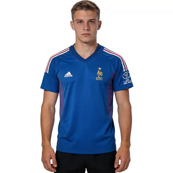 Retro France Home Jersey World Cup 2002 - minejerseys