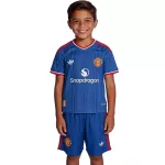 Kids Manchester United Away Match Jersey Kit Player Version 2026/27 - minejerseys