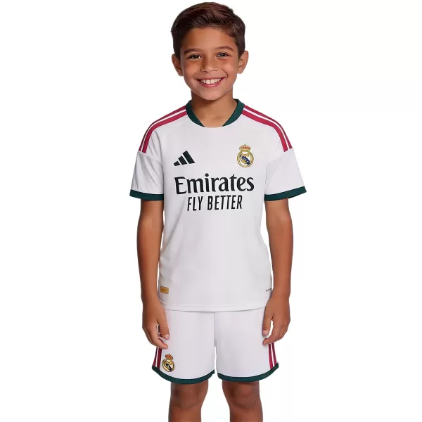 Kids Real Madrid Home Match Jersey Kit Player Version 2026/27 - minejerseys