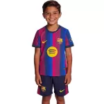 Kids Barcelona Home Match Jersey Kit Player Version 2026/27 - minejerseys