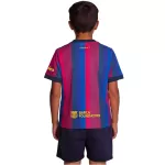 Kids Barcelona Home Match Jersey Kit Player Version 2026/27 - minejerseys