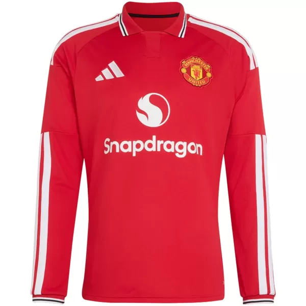 Manchester United Home Long Sleeve Jersey 2026/27 - minejerseys
