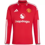 Manchester United Home Long Sleeve Jersey 2026/27 - minejerseys