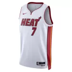 Unisex Miami Heat Giannis Antetokounmpo #7 White Swingman Jersey - Association Edition - minejerseys