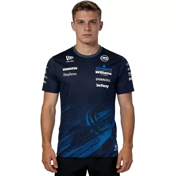 Williams F1 Racing Team New Era Replica Tech T-Shirt 2026 - minejerseys