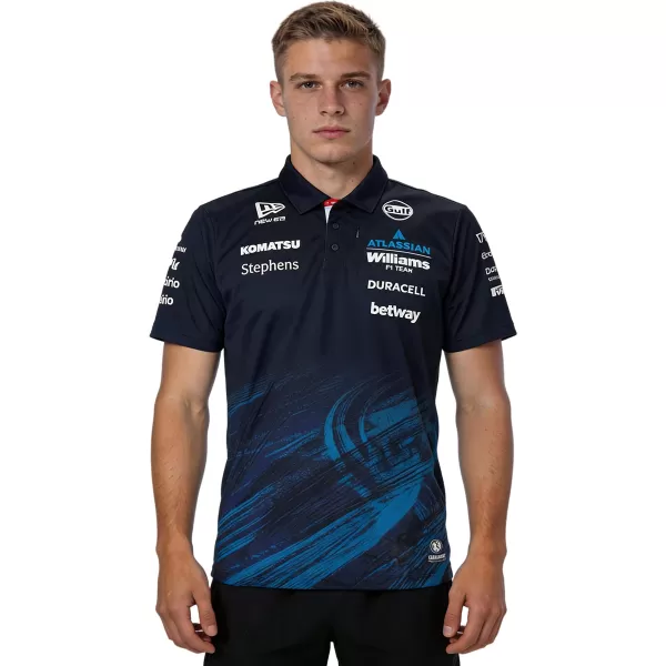 Williams F1 Racing Team New Era Replica Team Polo 2026 - minejerseys