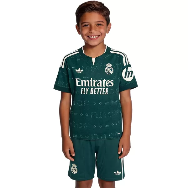 Kids Real Madrid Away Jersey Kit 2026/27 - minejerseys