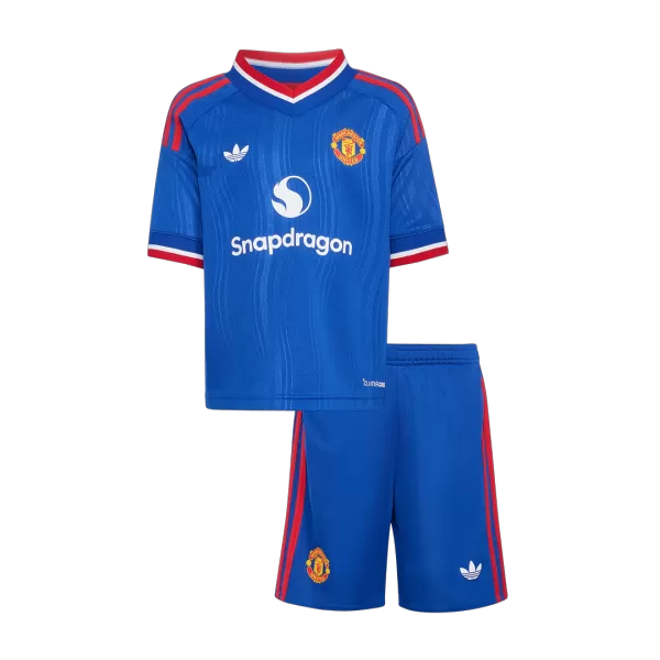Kids Manchester United Away Jersey Kit 2026/27 - minejerseys