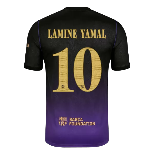LAMINE YAMAL #10 Barcelona Away Jersey 2026/27 - UCL Font - minejerseys