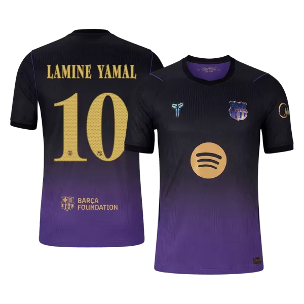 LAMINE YAMAL #10 Barcelona Away Match Jersey Player Version 2026/27 - minejerseys