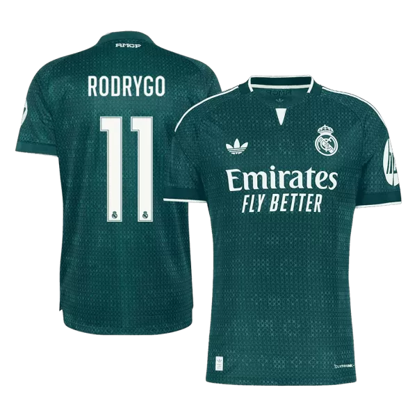 RODRYGO #11 Real Madrid Away Match Jersey Player Version 2026/27 - minejerseys