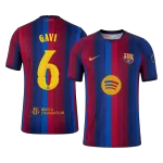 GAVI #6 Barcelona Home Match Jersey Player Version 2026/27 - minejerseys