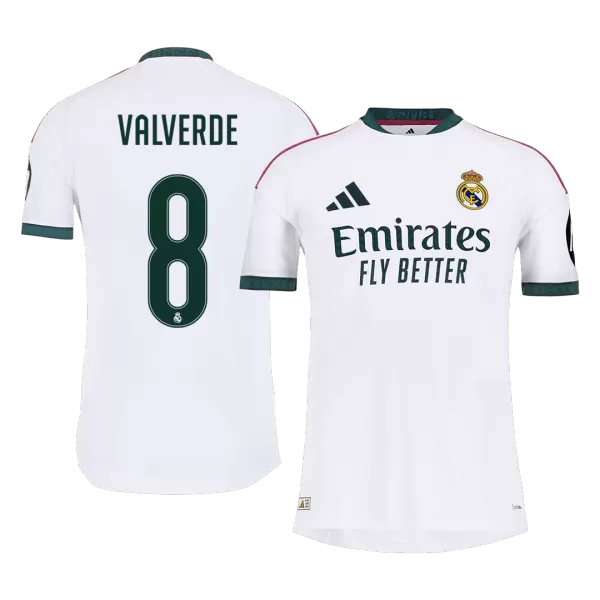 VALVERDE #8 Real Madrid Home Match Jersey Player Version 2026/27 - minejerseys