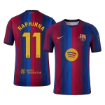 RAPHINHA #11 Barcelona Home Match Jersey Player Version 2026/27 - minejerseys