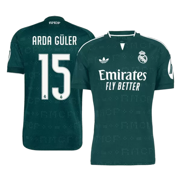 ARDA GÜLER #15 Real Madrid Away Jersey 2026/27 - minejerseys
