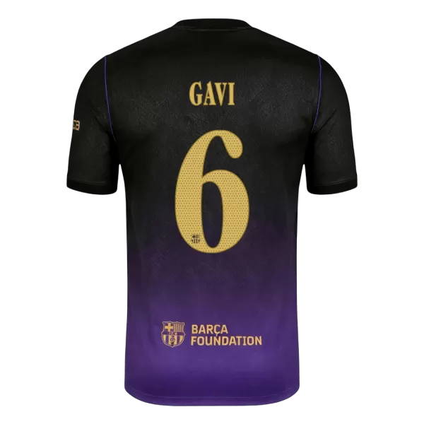 GAVI #6 Barcelona Away Jersey 2026/27 - UCL Font - minejerseys