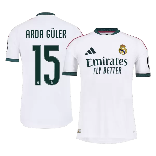 ARDA GÜLER #15 Real Madrid Home Match Jersey Player Version 2026/27 - minejerseys