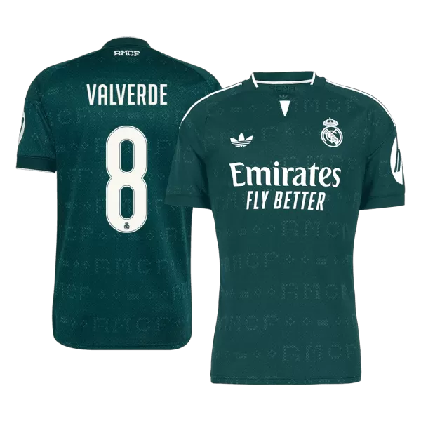 VALVERDE #8 Real Madrid Away Jersey 2026/27 - minejerseys