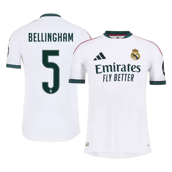 BELLINGHAM #5 Real Madrid Home Match Jersey Player Version 2026/27 - minejerseys