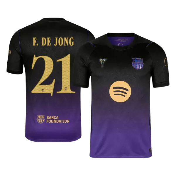 F. DE JONG #21 Barcelona Away Jersey 2026/27 - minejerseys