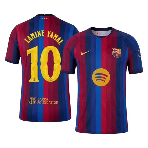 LAMINE YAMAL #10 Barcelona Home Match Jersey Player Version 2026/27 - minejerseys