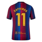 RAPHINHA #11 Barcelona Home Match Jersey Player Version 2026/27 - minejerseys