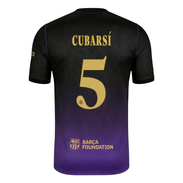 CUBARSÍ #5 Barcelona Away Jersey 2026/27 - UCL Font - minejerseys
