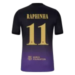 RAPHINHA #11 Barcelona Away Match Jersey Player Version 2026/27 - minejerseys