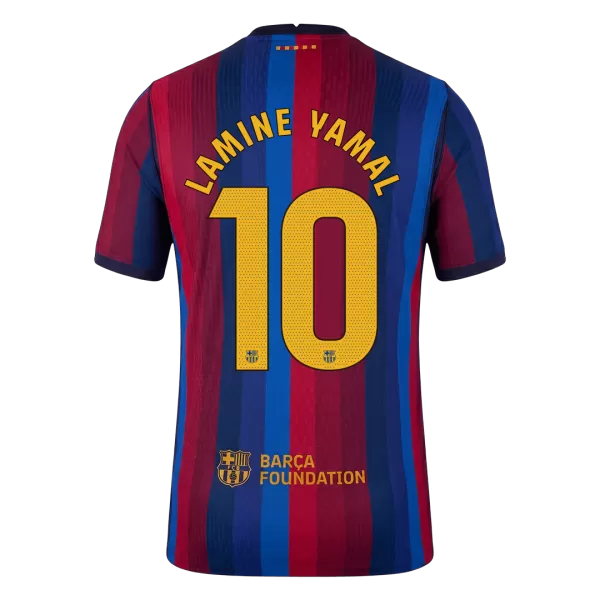 LAMINE YAMAL #10 Barcelona Home Match Jersey Player Version 2026/27 - minejerseys