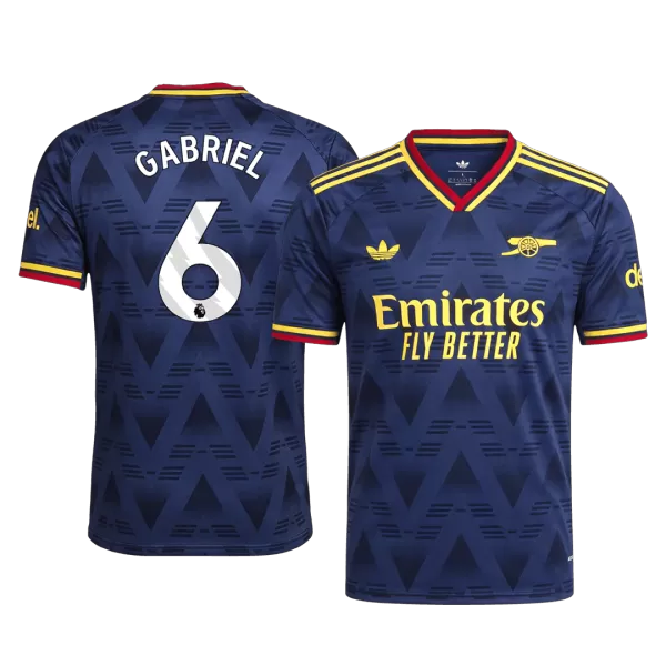 GABRIEL #6 Arsenal Away Match Jersey Player Version 2026/27 - minejerseys