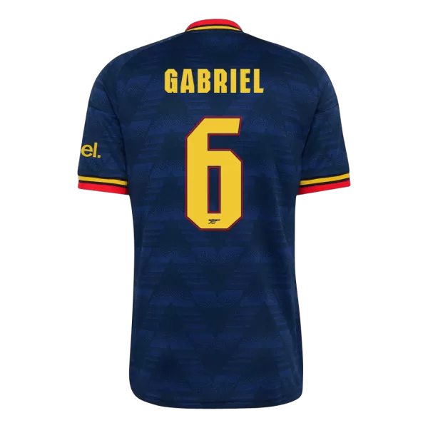 GABRIEL #6 Arsenal Away Jersey 2026/27 - UCL Font - minejerseys