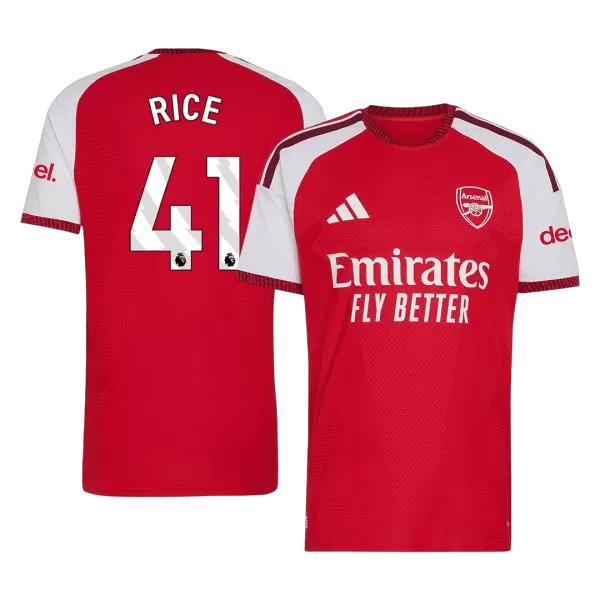 RICE #41 Arsenal Home Match Jersey Player Version 2026/27 - minejerseys