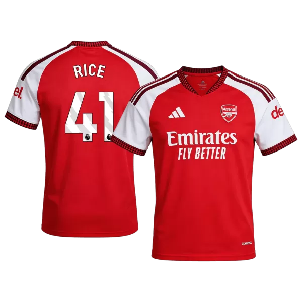 RICE #41 Arsenal Home Jersey 2026/27 - minejerseys