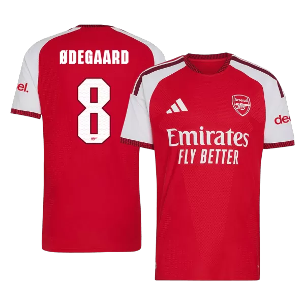 ØDEGAARD #8 Arsenal Home Match Jersey Player Version 2026/27 - minejerseys