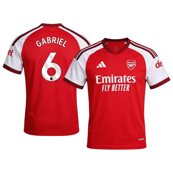 GABRIEL #6 Arsenal Home Match Jersey Player Version 2026/27 - minejerseys